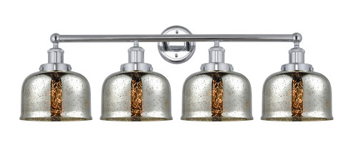 Edison Four Light Bath Vanity in Polished Chrome (405|616-4W-PC-G78)