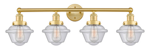 Edison Four Light Bath Vanity in Polished Chrome (405|616-4W-PC-G531)