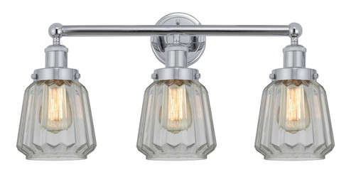 Edison Three Light Bath Vanity in Polished Chrome (405|616-3W-PC-G142)