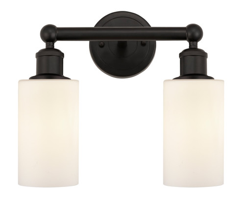 Edison Two Light Bath Vanity in Oil Rubbed Bronze (405|616-2W-OB-G801)