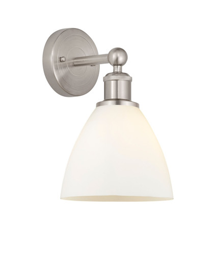 Edison One Light Wall Sconce in Brushed Satin Nickel (405|616-1W-SN-GBD-751)