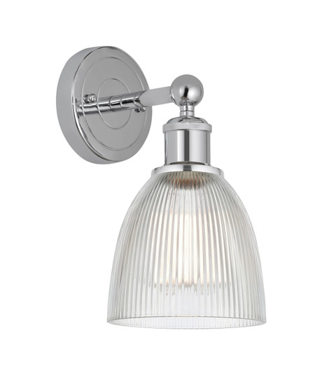 Edison One Light Wall Sconce in Polished Chrome (405|616-1W-PC-G382)
