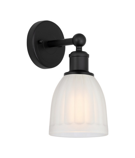 Edison One Light Wall Sconce in Matte Black (405|616-1W-BK-G441)