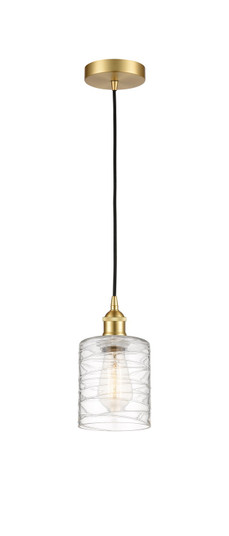 Edison One Light Mini Pendant in Satin Gold (405|616-1P-SG-G1113)