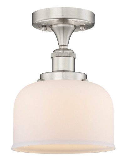 Edison One Light Semi-Flush Mount in Brushed Satin Nickel (405|616-1F-SN-G71) Edison One Light Semi-Flush Mount in Brushed Satin Nickel (405|616-1F-SN-G71)