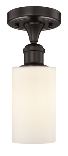 Edison One Light Semi-Flush Mount in Oil Rubbed Bronze (405|616-1F-OB-G801)