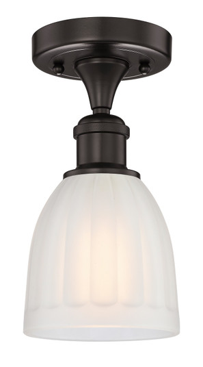 Edison One Light Semi-Flush Mount in Oil Rubbed Bronze (405|616-1F-OB-G441)