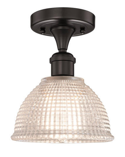Edison One Light Semi-Flush Mount in Oil Rubbed Bronze (405|616-1F-OB-G422)
