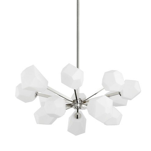 Tring LED Chandelier in Polished Nickel (70|PI1894813-PN)