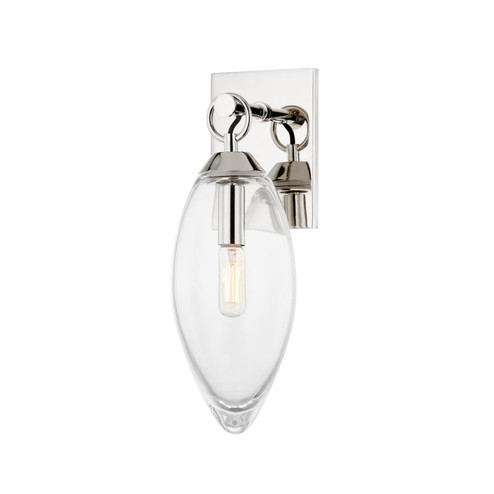 Nantucket One Light Wall Sconce in Polished Nickel (70|7900-PN)