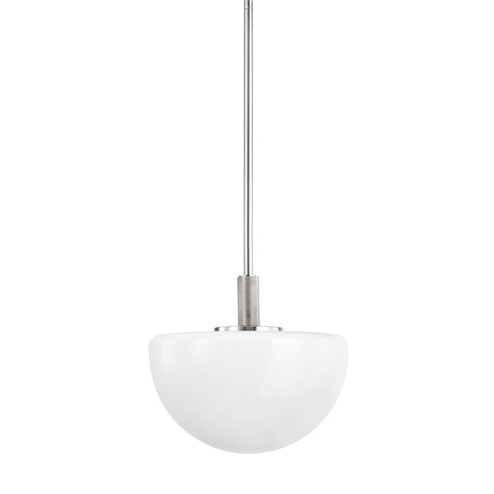 Lethbridge One Light Pendant in Polished Nickel (70|5913-PN)