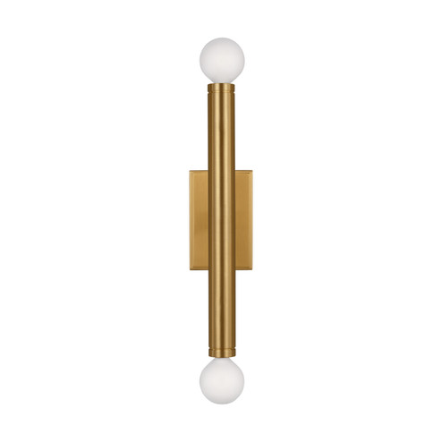 Beckham Modern Two Light Wall Sconce in Burnished Brass (454|TW1122BBS) Beckham Modern Two Light Wall Sconce in Burnished Brass (454|TW1122BBS)