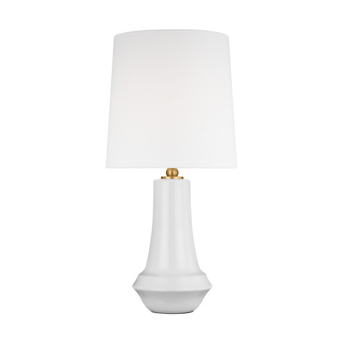 Jenna LED Table Lamp in New White (454|TT1231NWH1)