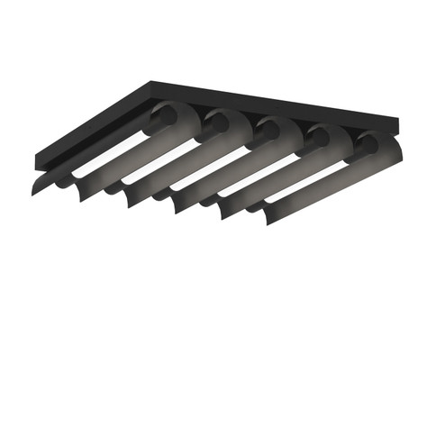 Carson LED Flush Mount in Midnight Black (454|KF1095MBK)