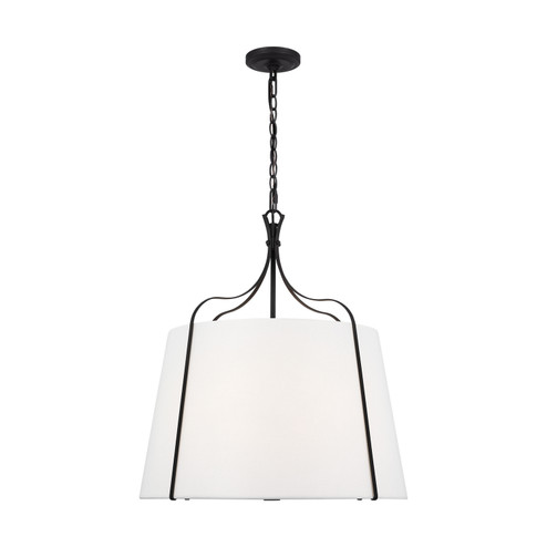Leander Four Light Pendant in Smith Steel (454|AP1264SMS)