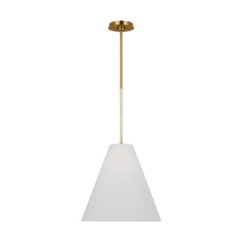 Remy One Light Pendant in Burnished Brass (454|AEP1051BBS)