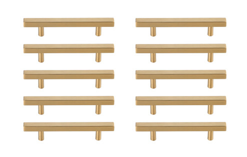 Dior Bar Pull Multipack (set of 10) in Brass (173|PL402-4-BR-10PK)