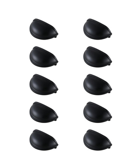 Atticus Bar Pull Multipack (set of 10) in Matte Black (173|PL3002-MB-10PK)