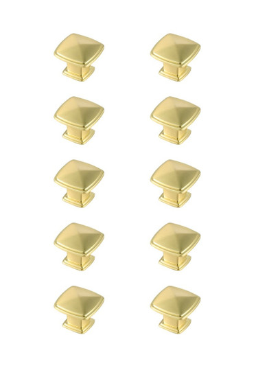 Marcel Knob Multipack (Set of 10) in Brushed Gold (173|KB2023-GD-10PK)