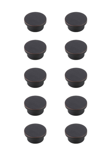 Trovon Knob Multipack (Set of 10) in Oil-rubbed Bronze (173|KB2009-ORB-10PK)