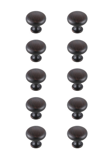 Cadon Knob Multipack (Set of 10) in Oil-rubbed Bronze (173|KB2002-ORB-10PK)