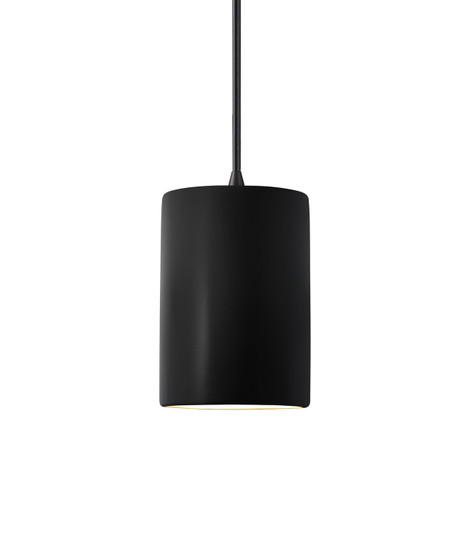 Radiance One Light Pendant in Carbon - Matte Black (102|CER-9620-CRB-CROM-RIGID)