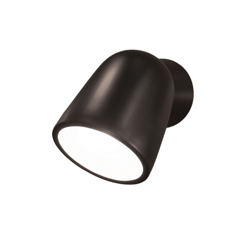 Ambiance One Light Wall Sconce in Carbon - Matte Black (102|CER-3770-CRB) Ambiance One Light Wall Sconce in Carbon - Matte Black (102|CER-3770-CRB)