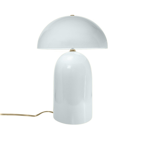Portable Two Light Portable in Matte White with Champagne Gold internal (102|CER-2515-MTGD)