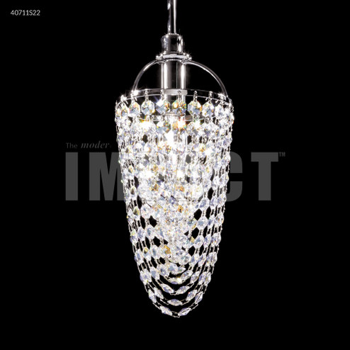 Contemporary One Light Basket in Silver (64|40711S0JA)