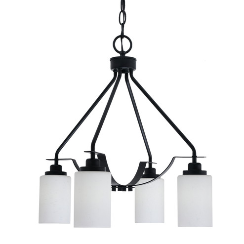 Odyssey Three Light Chandelier in Matte Black (200|2604-MB-310)