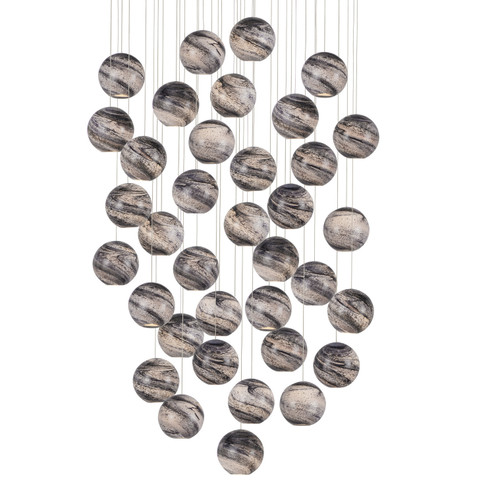 Palatino 36 Light Pendant in Earth with Speckles/Silver (142|9000-1011)