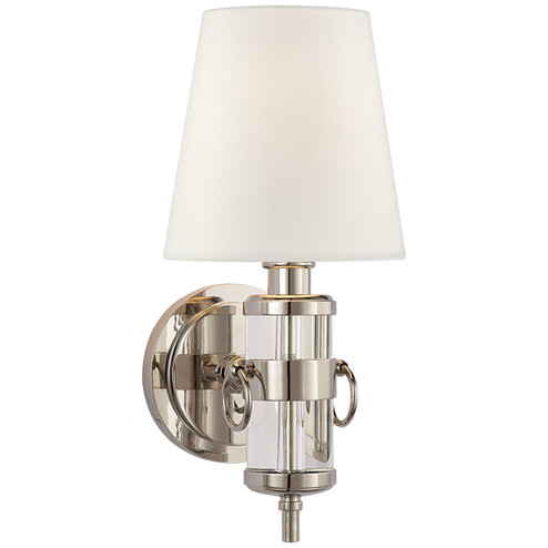 Jonathan One Light Wall Sconce in Crystal (268|TOB 2730CG-L)