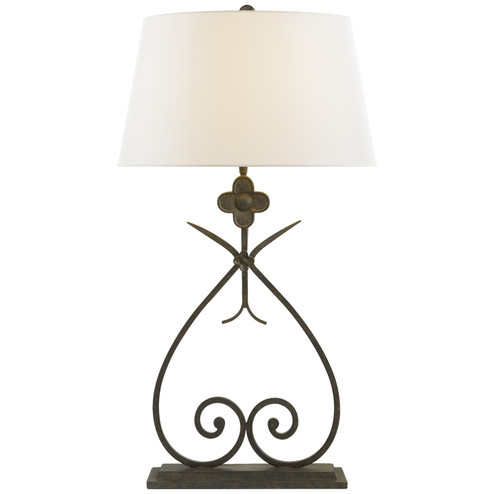 Harper One Light Table Lamp in Natural Rusted Iron (268|SK 3100NR-L)