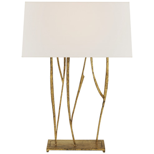 Aspen Two Light Console Lamp in Gilded Iron (268|S 3051GI-L)