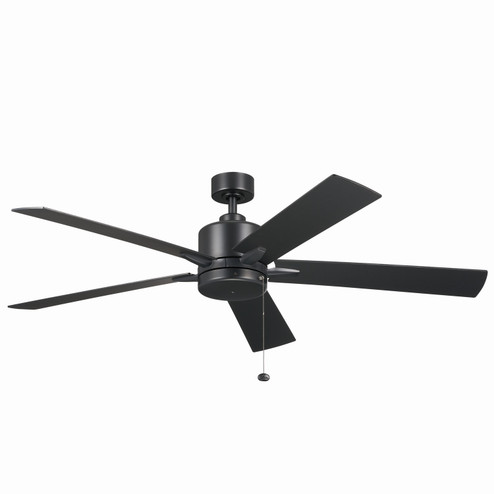 Lucian II 60''Ceiling Fan in Satin Black (12|330243SBK)