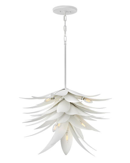 Agave LED Pendant in Textured Plaster (138|FR30815TXP)