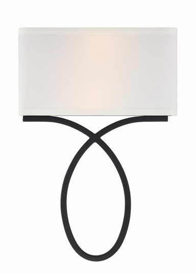 Brinkley Two Light Wall Sconce in Black Forged (60|BRK-A3702-BF)