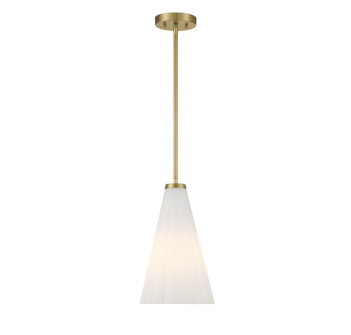 Bristol One Light Pendant in Warm Brass (51|7-8840-1-322)