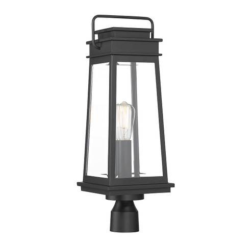 Boone One Light Outdoor Post Lantern in Matte Black (51|5-817-BK)