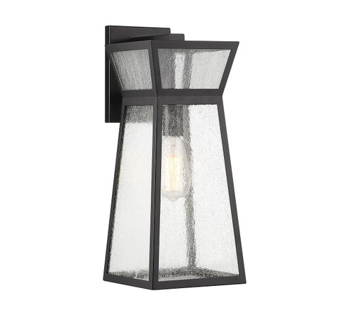 Millford One Light Outdoor Wall Lantern in Matte Black (51|5-635-BK)