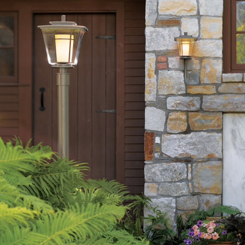 Beacon Hall One Light Outdoor Post Mount in Coastal Black (39|344820-SKT-80-ZU0287)