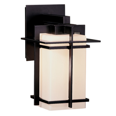 Tourou One Light Outdoor Wall Sconce in Coastal Oil Rubbed Bronze (39|306007-SKT-14-GG0111)
