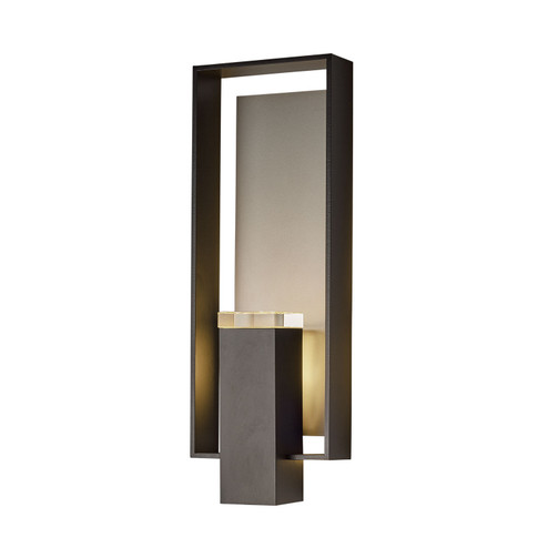 Shadow Box Two Light Outdoor Wall Sconce in Coastal Oil Rubbed Bronze (39|302605-SKT-14-75-ZM0546)
