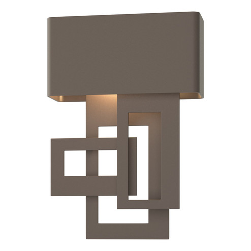 Collage LED Outdoor Wall Sconce in Coastal Dark Smoke (39|302520-LED-RGT-77)