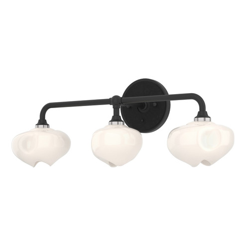 Ume Three Light Bath Sconce in Black (39|201342-SKT-10-10-FD0710)
