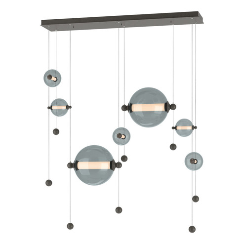 Abacus LED Pendant in Dark Smoke (39|139054-LED-STND-07-YL0694)