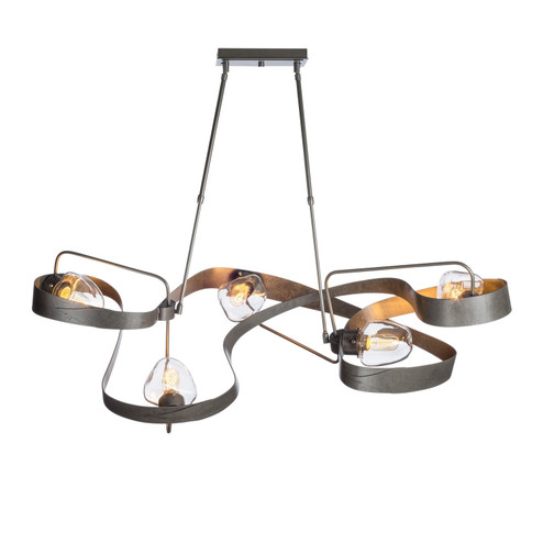 Graffiti Five Light Pendant in Bronze (39|137820-SKT-SHRT-05-ZM0549)