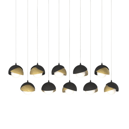 Brooklyn LED Pendant in Black (39|131205-SKT-LONG-10-86-GG0711)