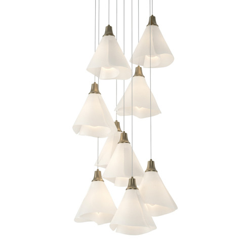 Mobius LED Pendant in Soft Gold (39|131102-SKT-LONG-84-SH1987)