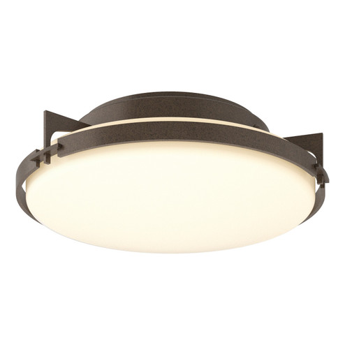 Metra Two Light Flush Mount in Bronze (39|126745-SKT-05-GG0097)